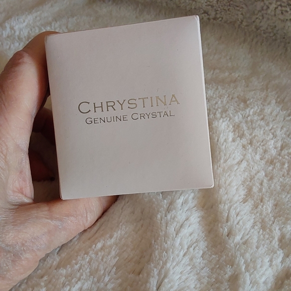 🌺 NIB Chrystina Genuine Crystal 4-Piece Earring Set - Picture 8 of 9